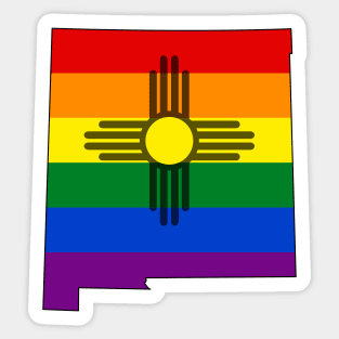 New Mexico Pride! Sticker